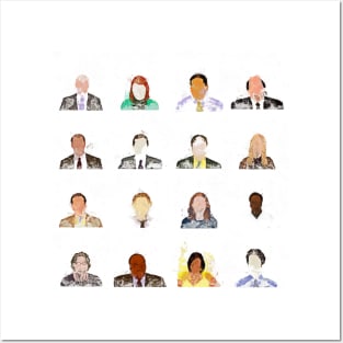 Michael Scott The Office Characters Minimal Posters and Art